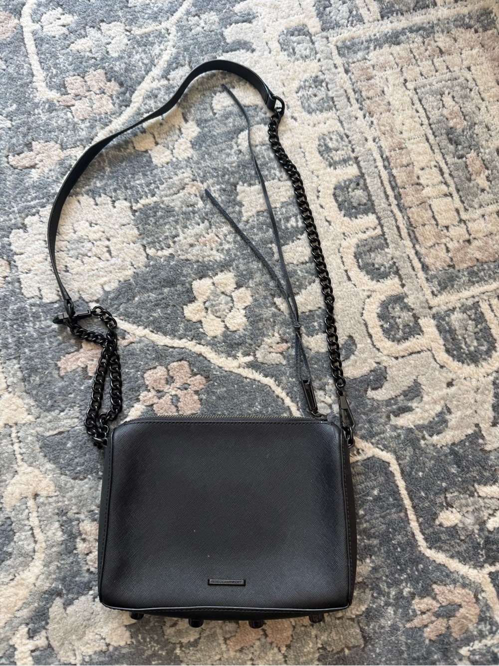 Rebecca Minkoff Black Crossbody Chain Shoulder Bag